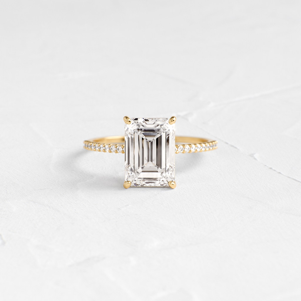Solitaire-Oval Lab Grown Diamond Engagement Ring