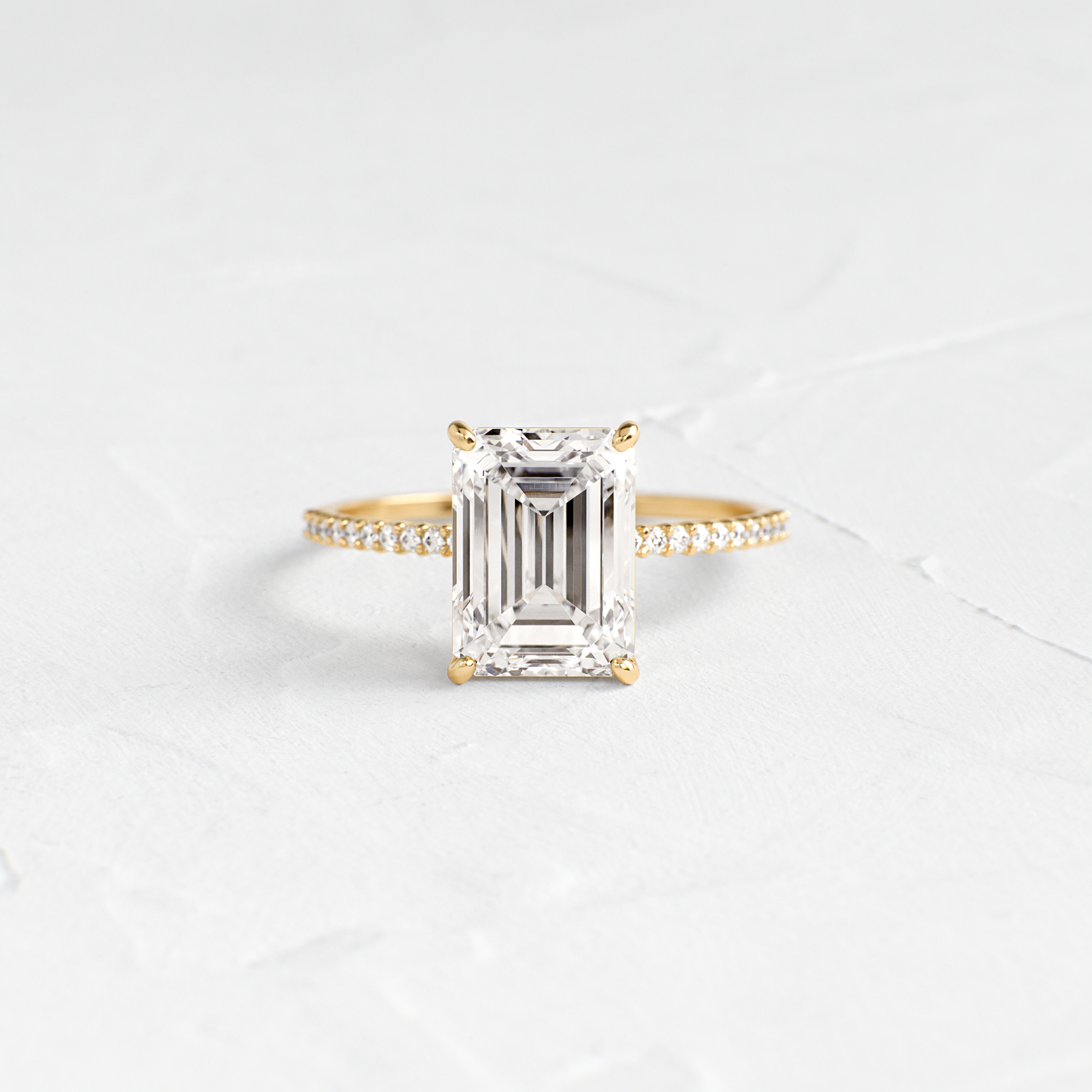 Solitaire-Oval Lab Grown Diamond Engagement Ring