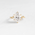 Solitaire-Oval Lab Grown Diamond Engagement Ring