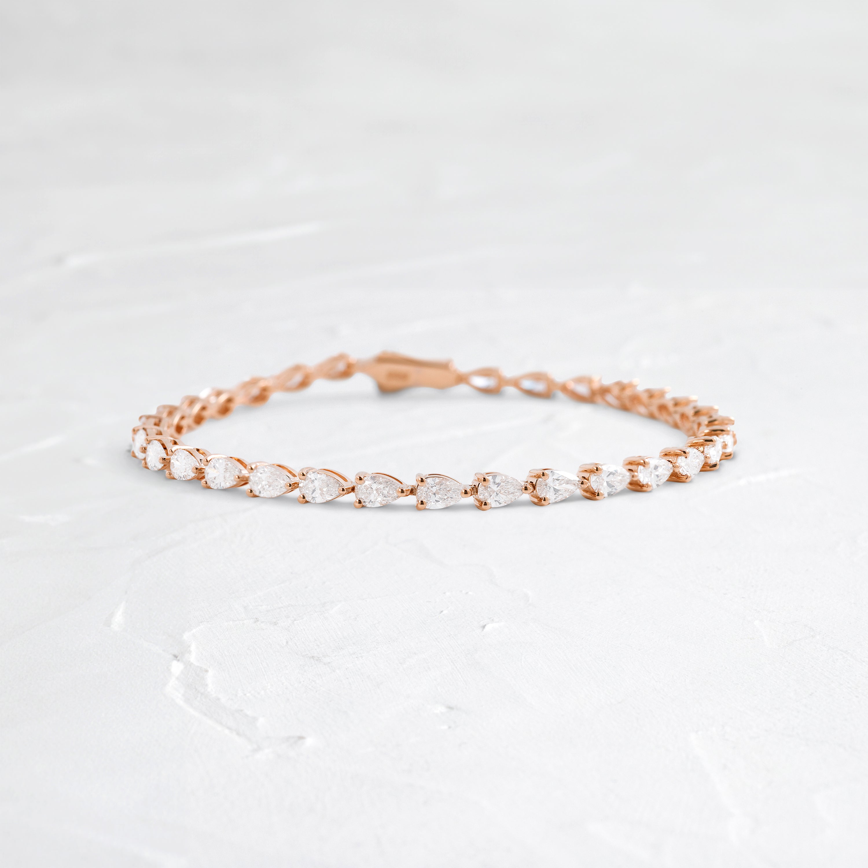 Solitaire Bezel-1.0 CT Oval Lab Grown Diamond Bracelets