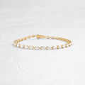 Solitaire Bezel-1.0 CT Oval Lab Grown Diamond Bracelets