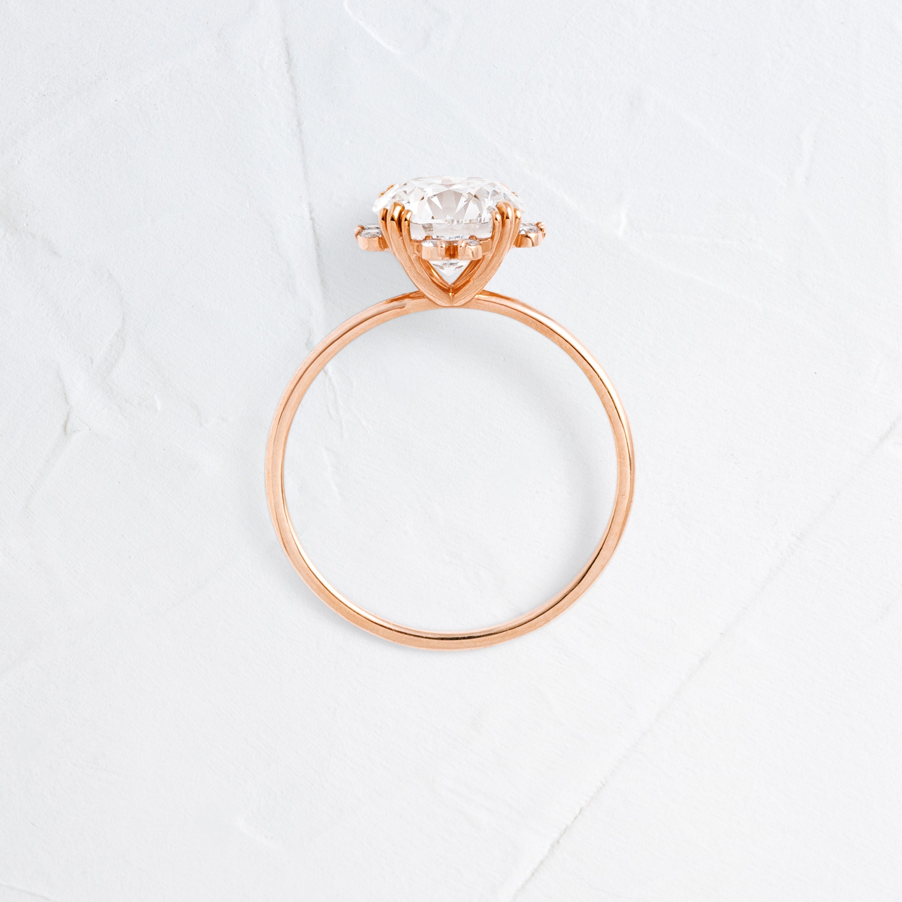 Solitaire-Oval Lab Grown Diamond Engagement Ring