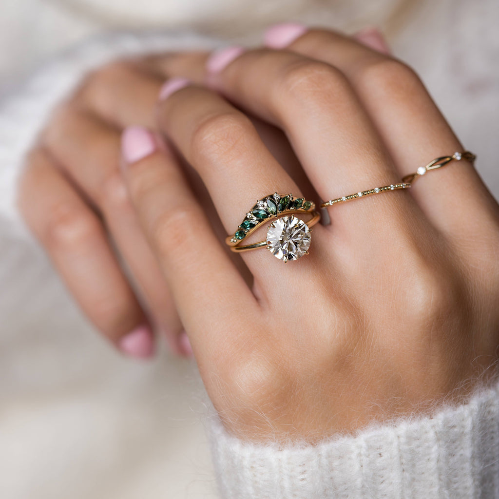 Solitaire-Oval Lab Grown Diamond Engagement Ring