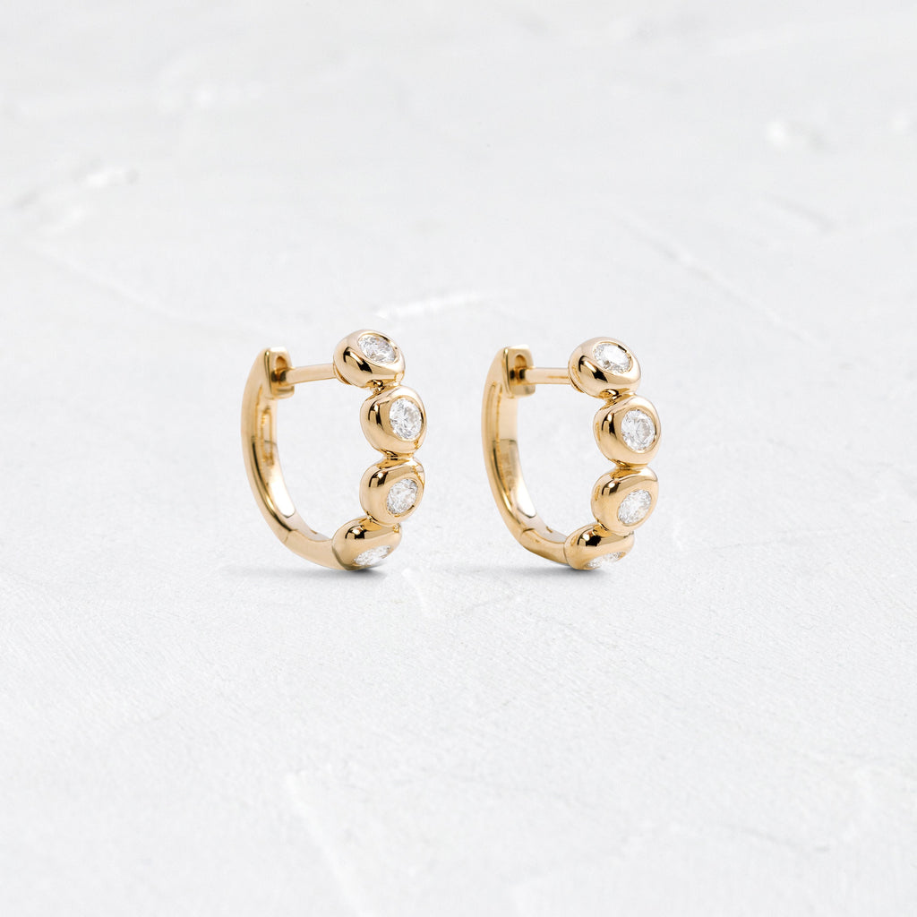 Solitaire- 1.0CT Oval Lab Grown Diamond Earrings