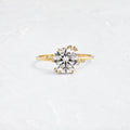 Solitaire-Oval Lab Grown Diamond Engagement Ring