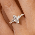 Solitaire-Oval Lab Grown Diamond Engagement Ring