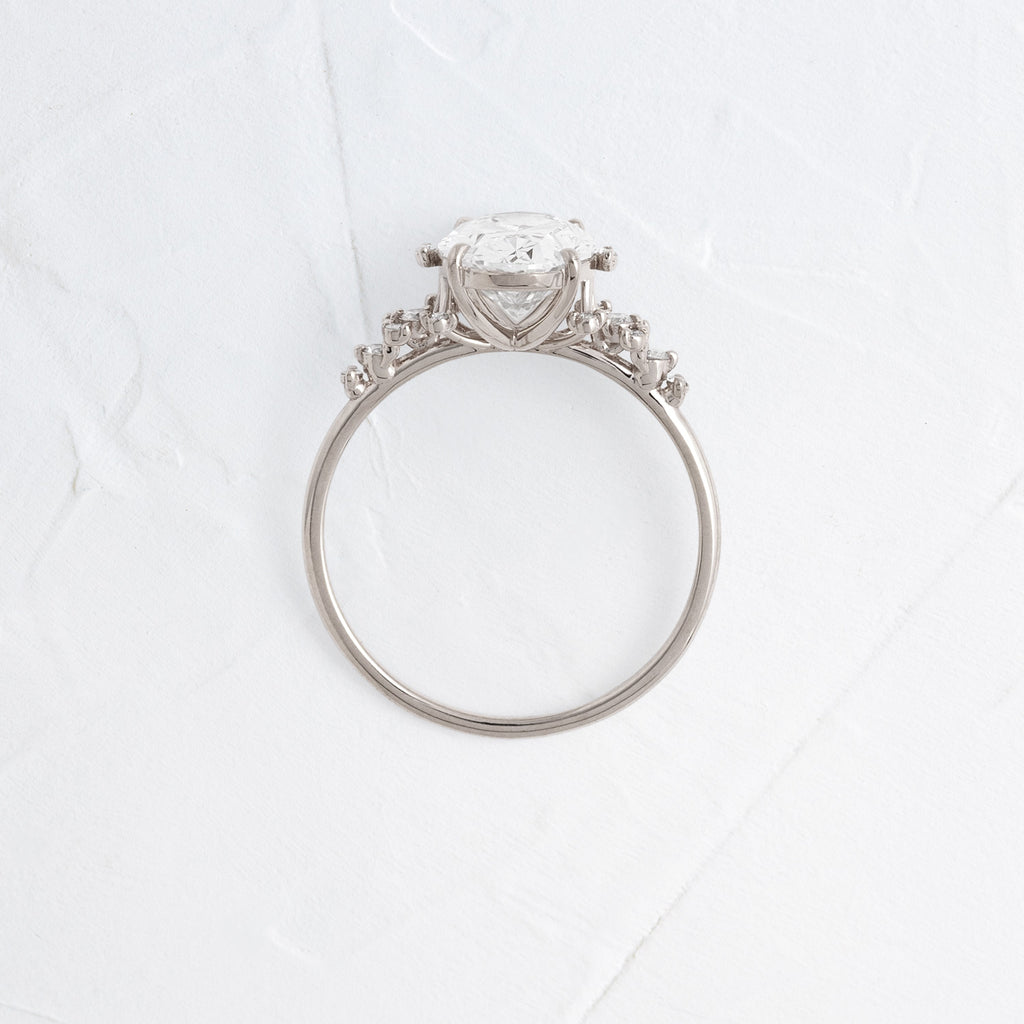 Solitaire-Oval Lab Grown Diamond Engagement Ring