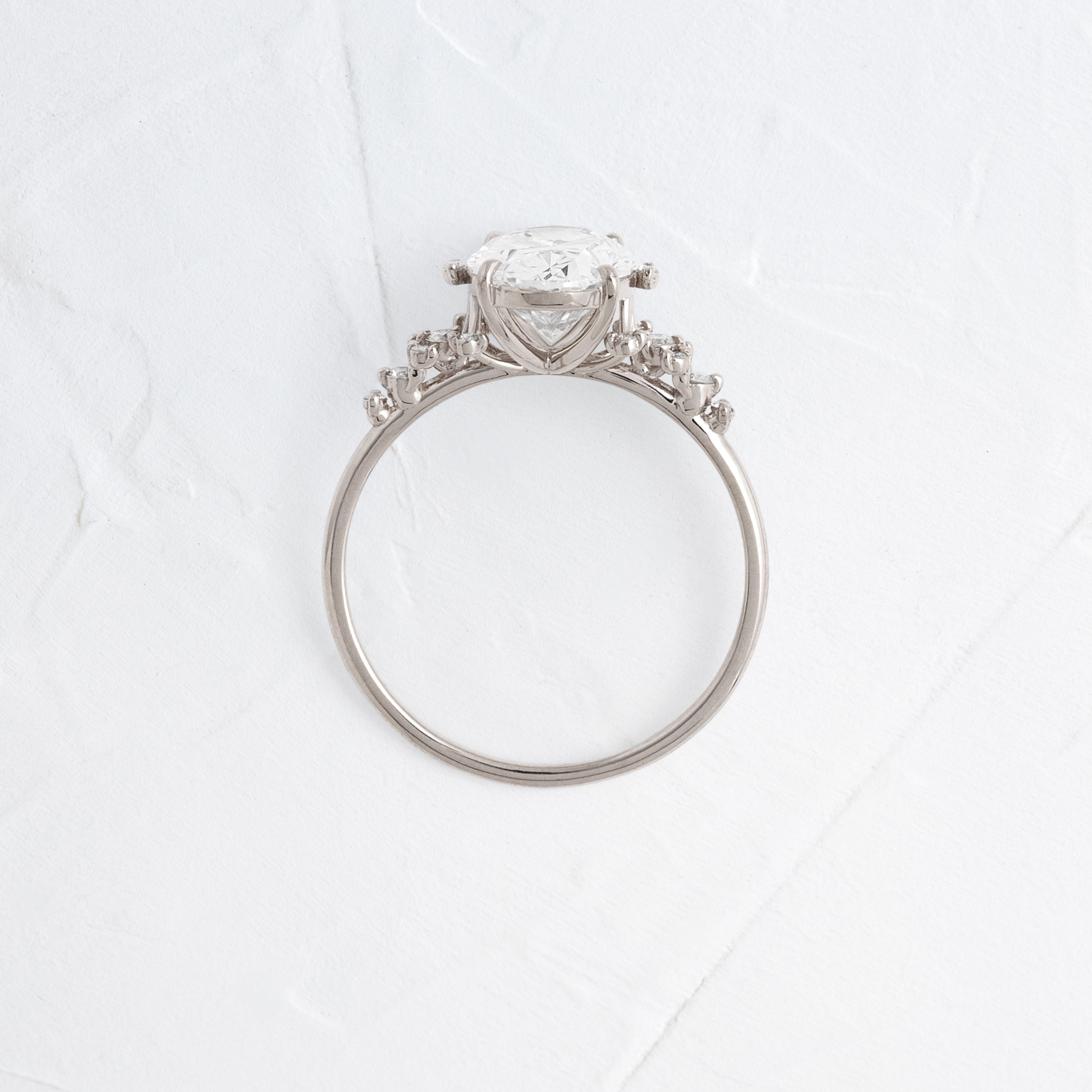 Solitaire-Oval Lab Grown Diamond Engagement Ring