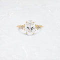 Solitaire-Oval Lab Grown Diamond Engagement Ring