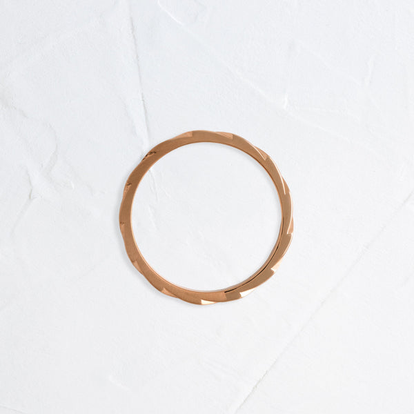 Woven Pattern- Men's Wedding Band - Classic- Men's Wedding Band