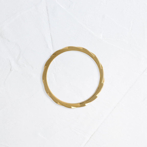 Woven Pattern- Men's Wedding Band - Classic- Men's Wedding Band
