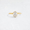 Solitaire-Oval Lab Grown Diamond Engagement Ring