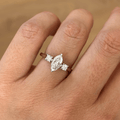 Solitaire-Oval Lab Grown Diamond Engagement Ring