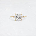 Solitaire-Oval Lab Grown Diamond Engagement Ring