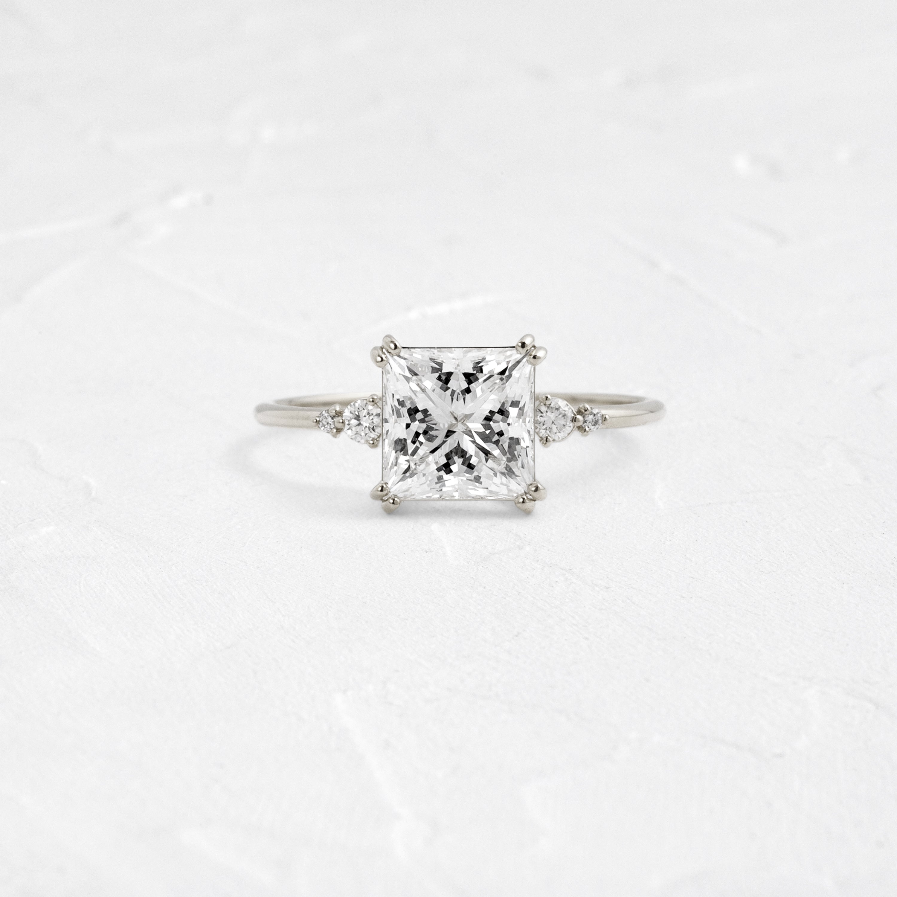 Solitaire-Oval Lab Grown Diamond Engagement Ring