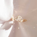 Solitaire-Oval Lab Grown Diamond Engagement Ring