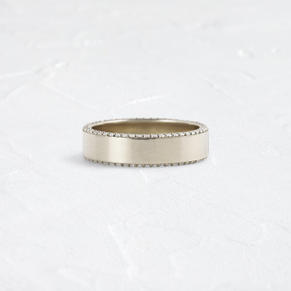 Breakthrough- 0.3 CT Round Lab Grown Diamond Men's Wedding Band - Classic- Men's Wedding Band