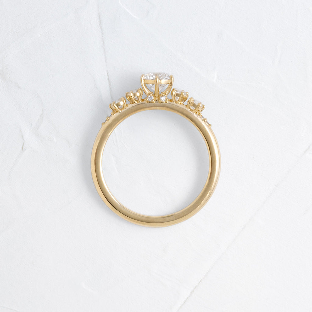 Solitaire-Oval Lab Grown Diamond Engagement Ring