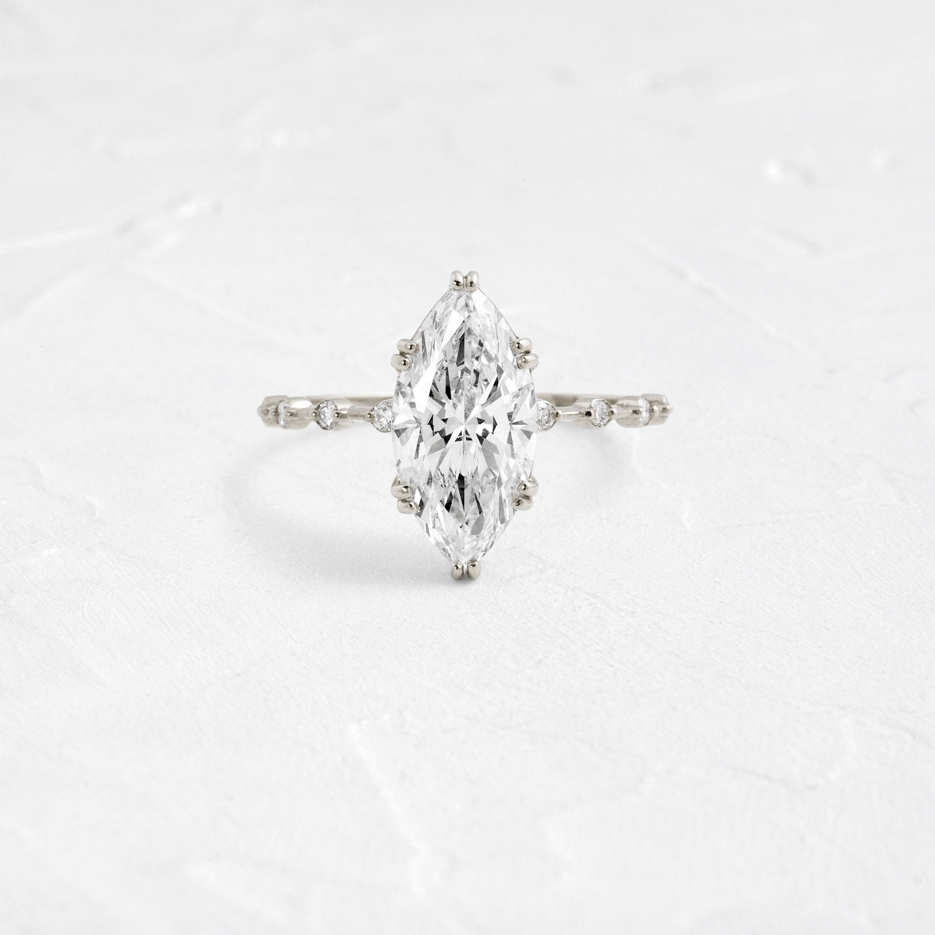 Solitaire-Oval Lab Grown Diamond Engagement Ring