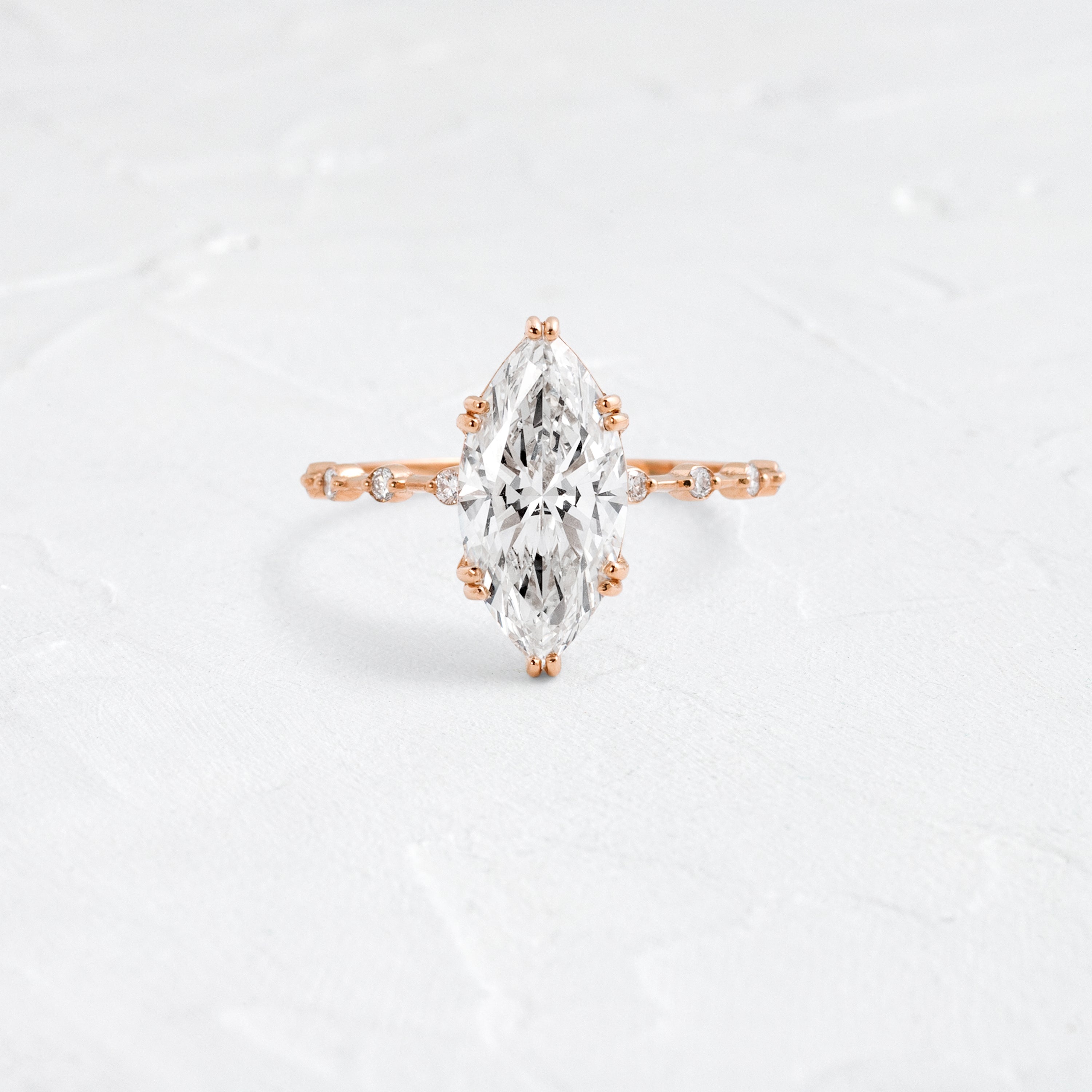 Solitaire-Oval Lab Grown Diamond Engagement Ring