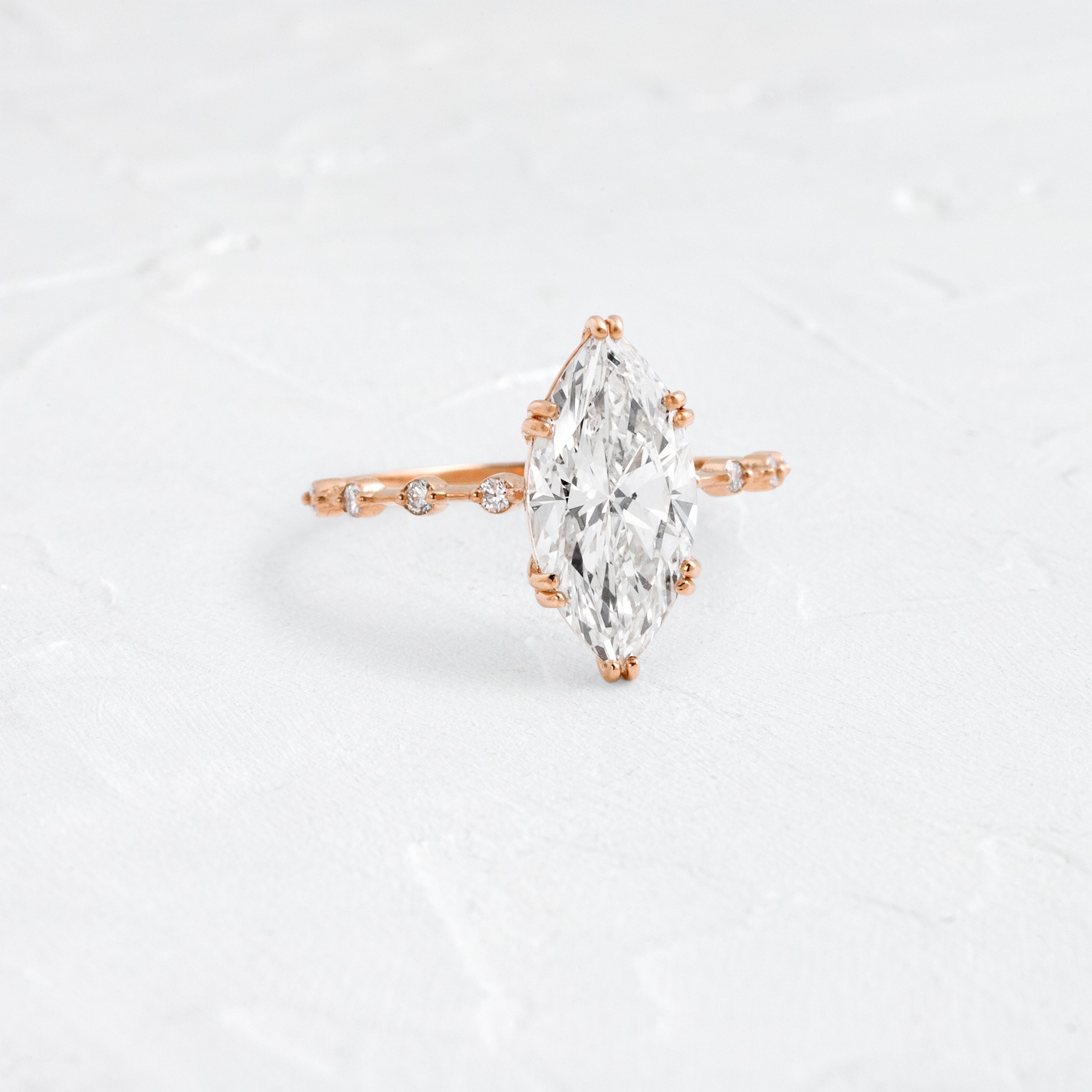 Solitaire-Oval Lab Grown Diamond Engagement Ring
