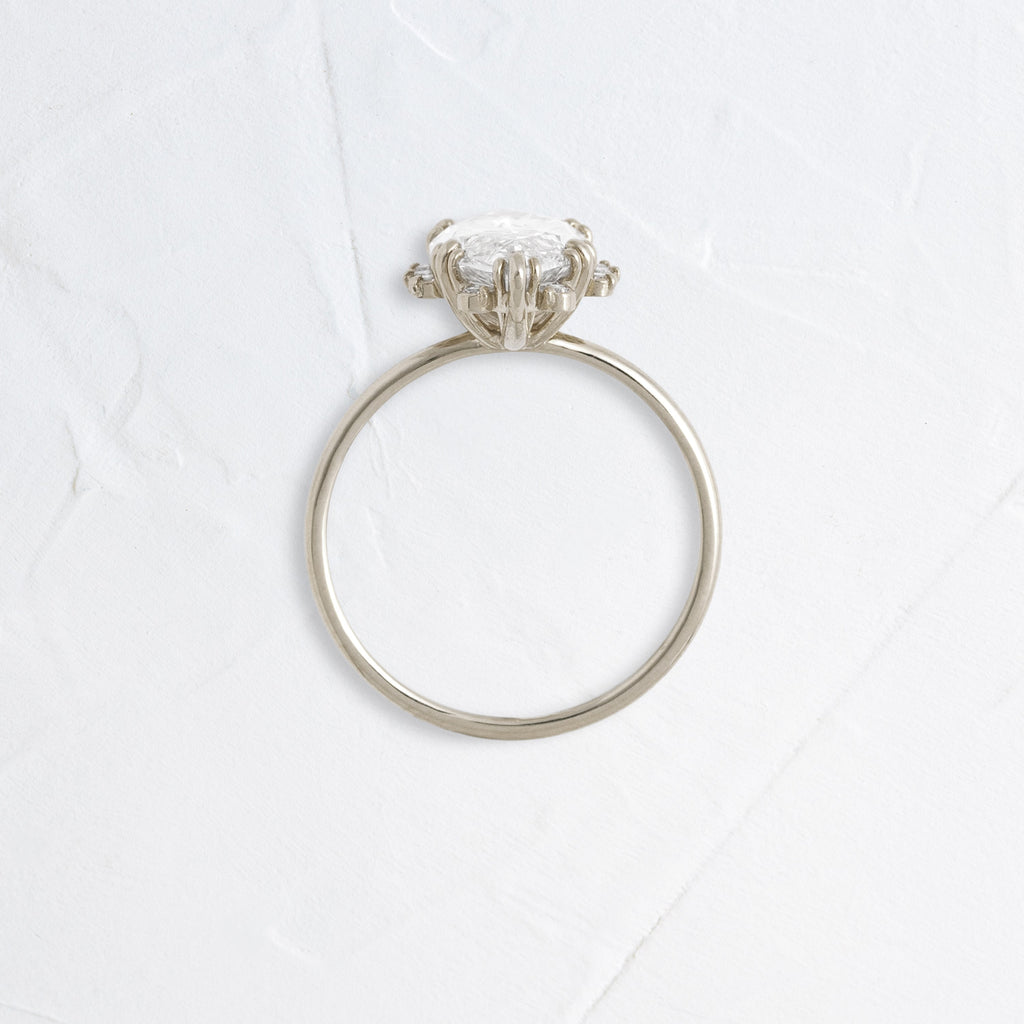 Solitaire-Oval Lab Grown Diamond Engagement Ring