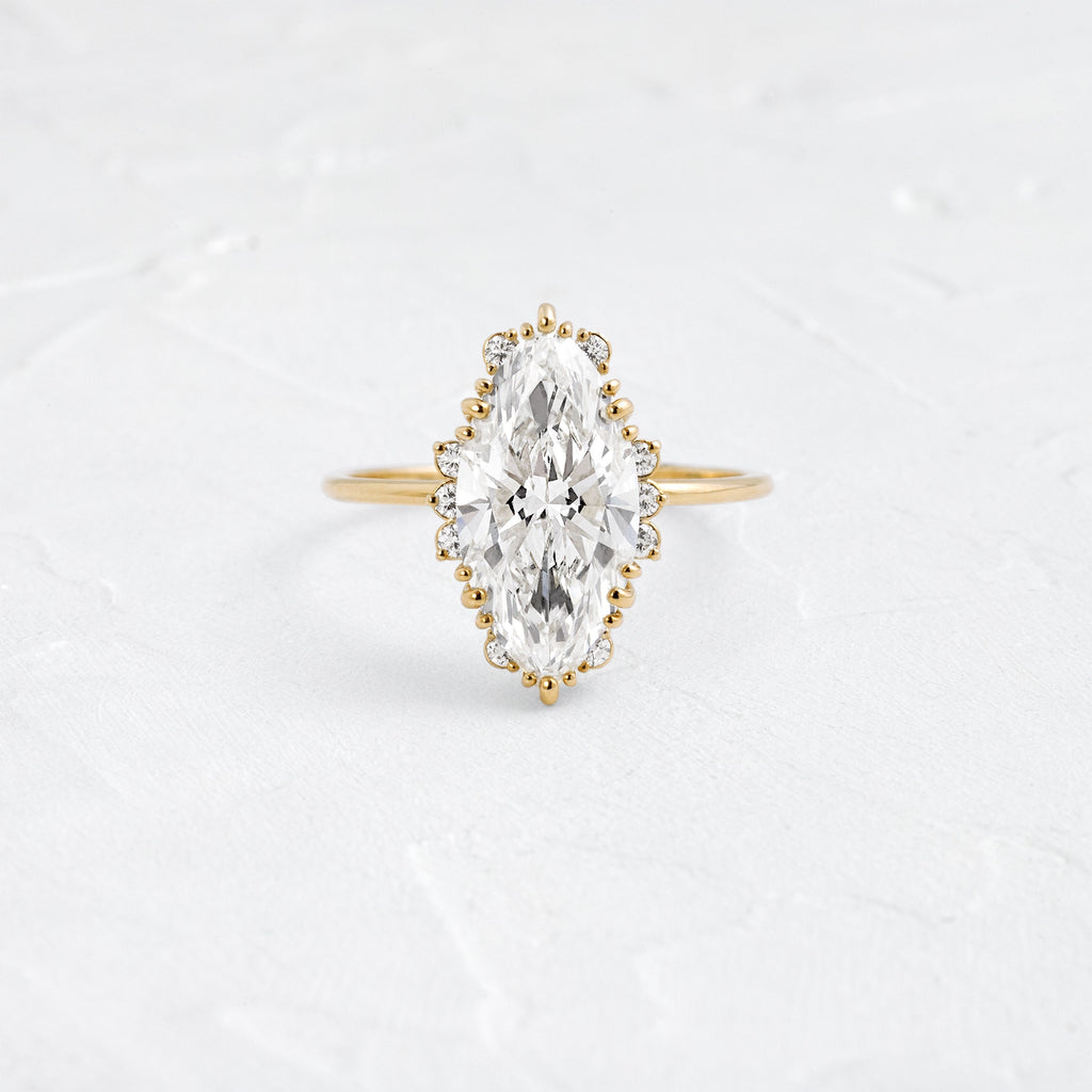Solitaire-Oval Lab Grown Diamond Engagement Ring