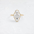 Solitaire-Oval Lab Grown Diamond Engagement Ring
