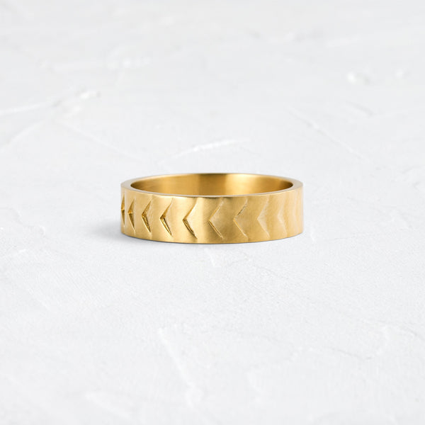 Chevron Cut Style- Men's Wedding Band - Classic- Men's Wedding Band