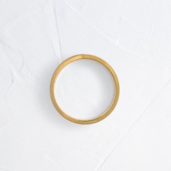 Classic Flat Court- Men's Wedding Band - Classic- Men's Wedding Band