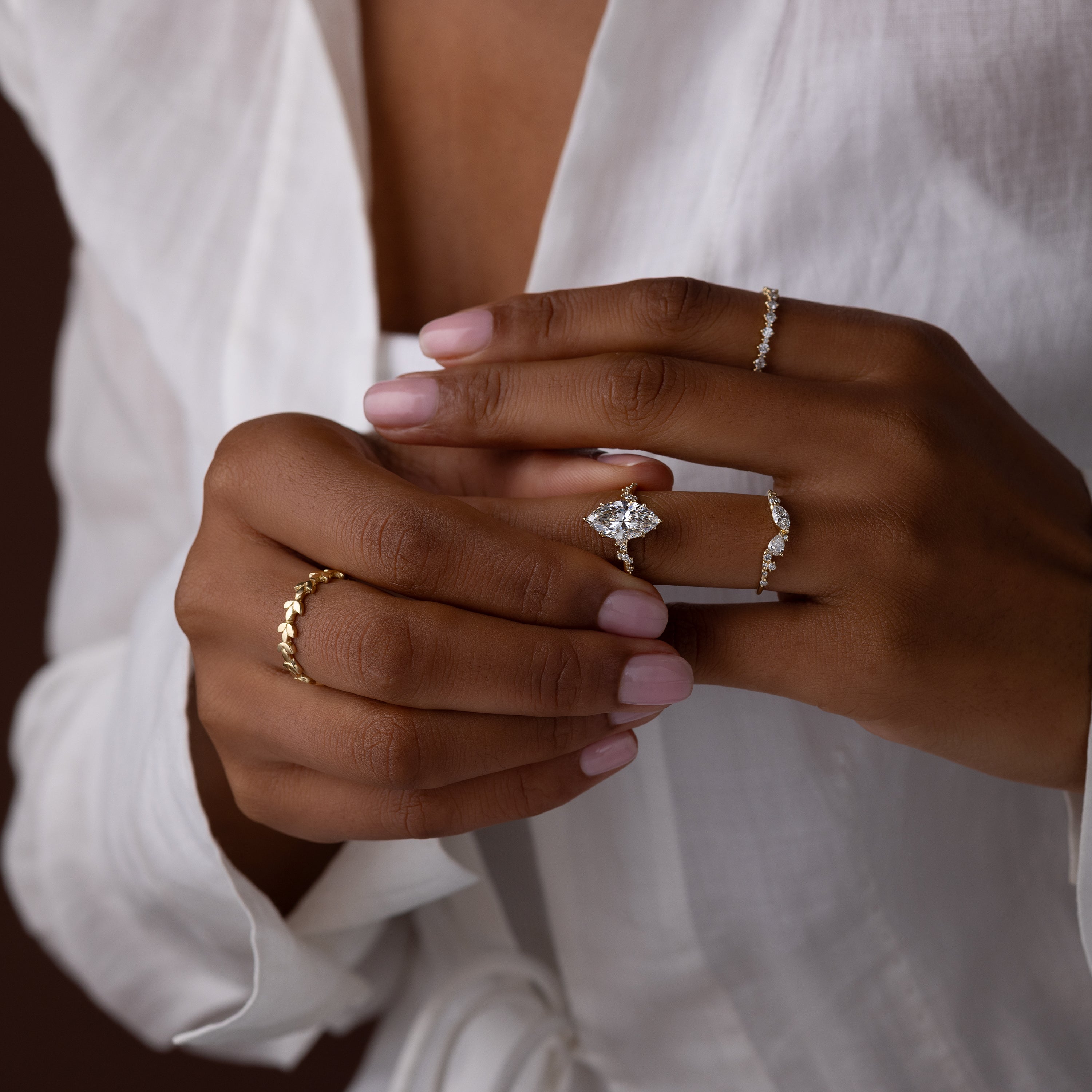 Solitaire-Oval Lab Grown Diamond Engagement Ring