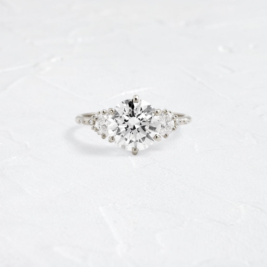 Solitaire-Oval Lab Grown Diamond Engagement Ring
