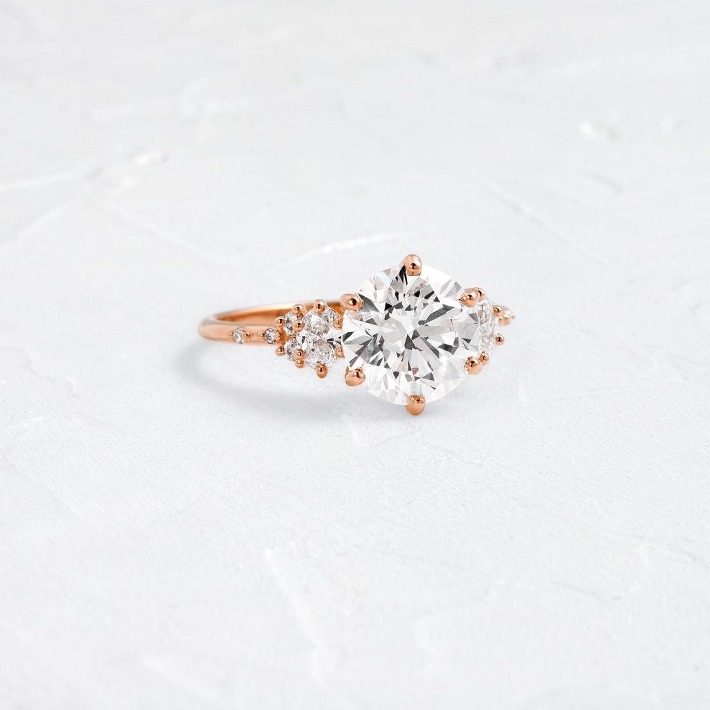 Solitaire-Oval Lab Grown Diamond Engagement Ring