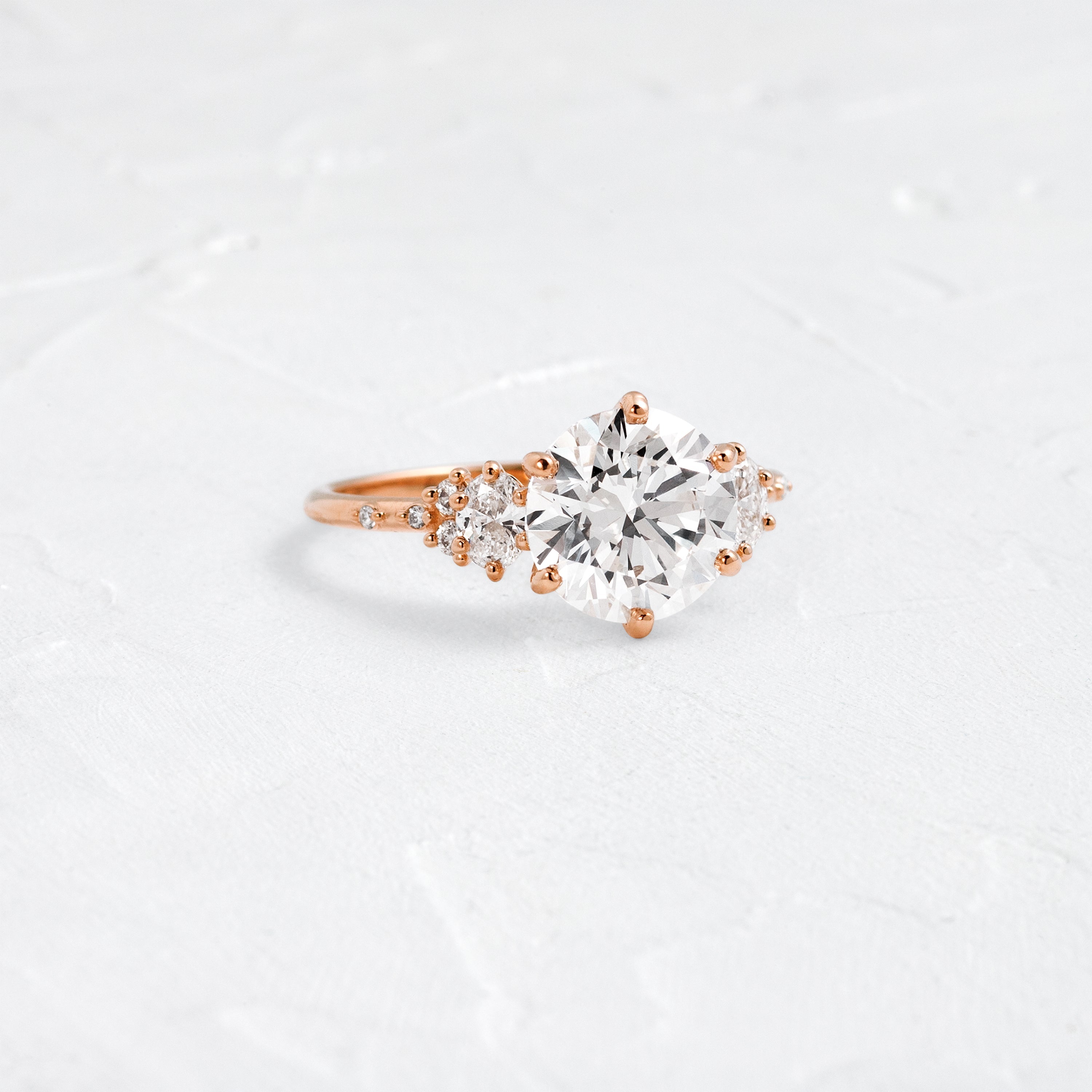 Solitaire-Oval Lab Grown Diamond Engagement Ring