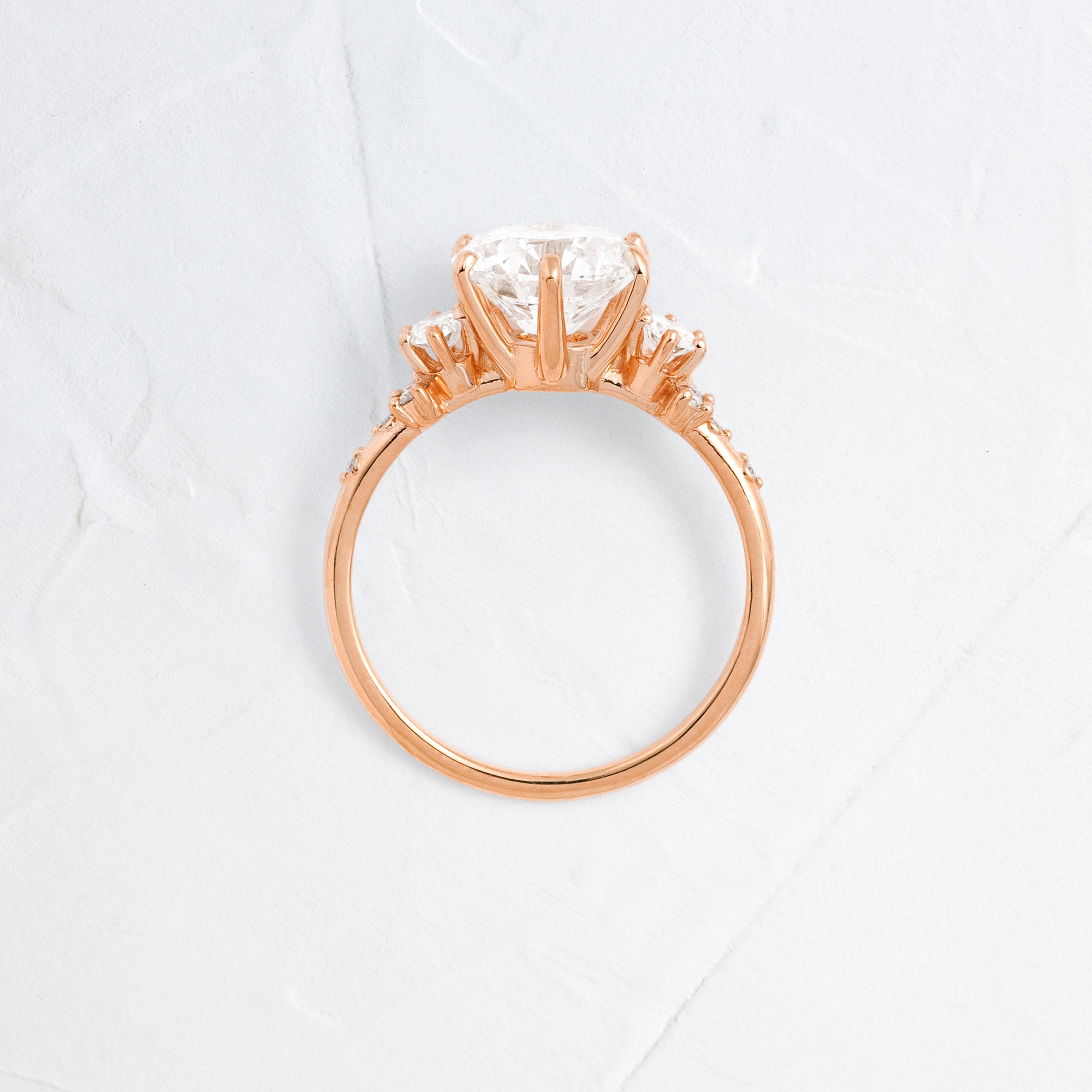 Solitaire-Oval Lab Grown Diamond Engagement Ring