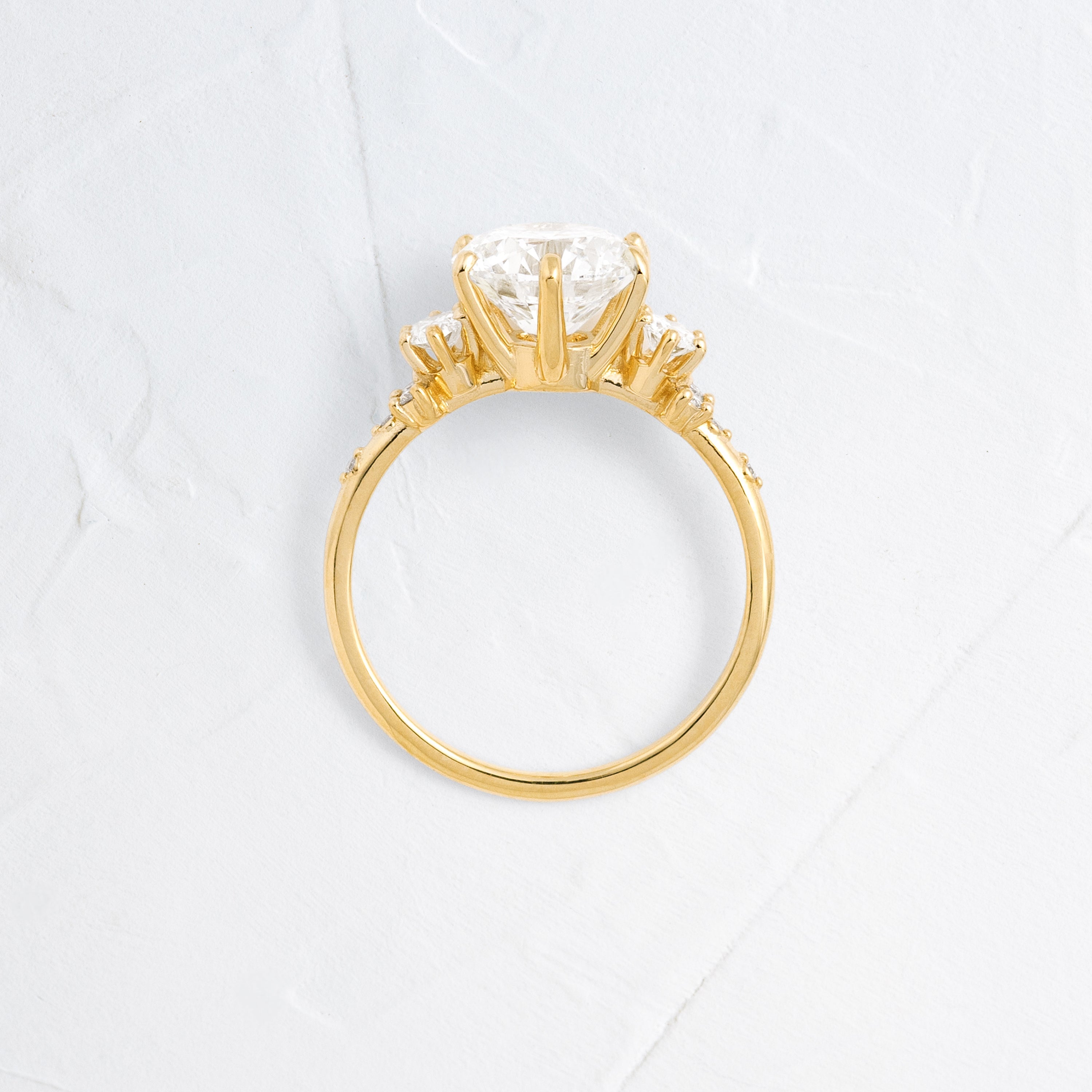 Solitaire-Oval Lab Grown Diamond Engagement Ring