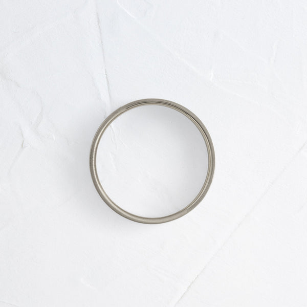 Classic Flat- Men's Wedding Band - Classic- Men's Wedding Band