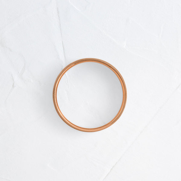 Classic Flat- Men's Wedding Band - Classic- Men's Wedding Band