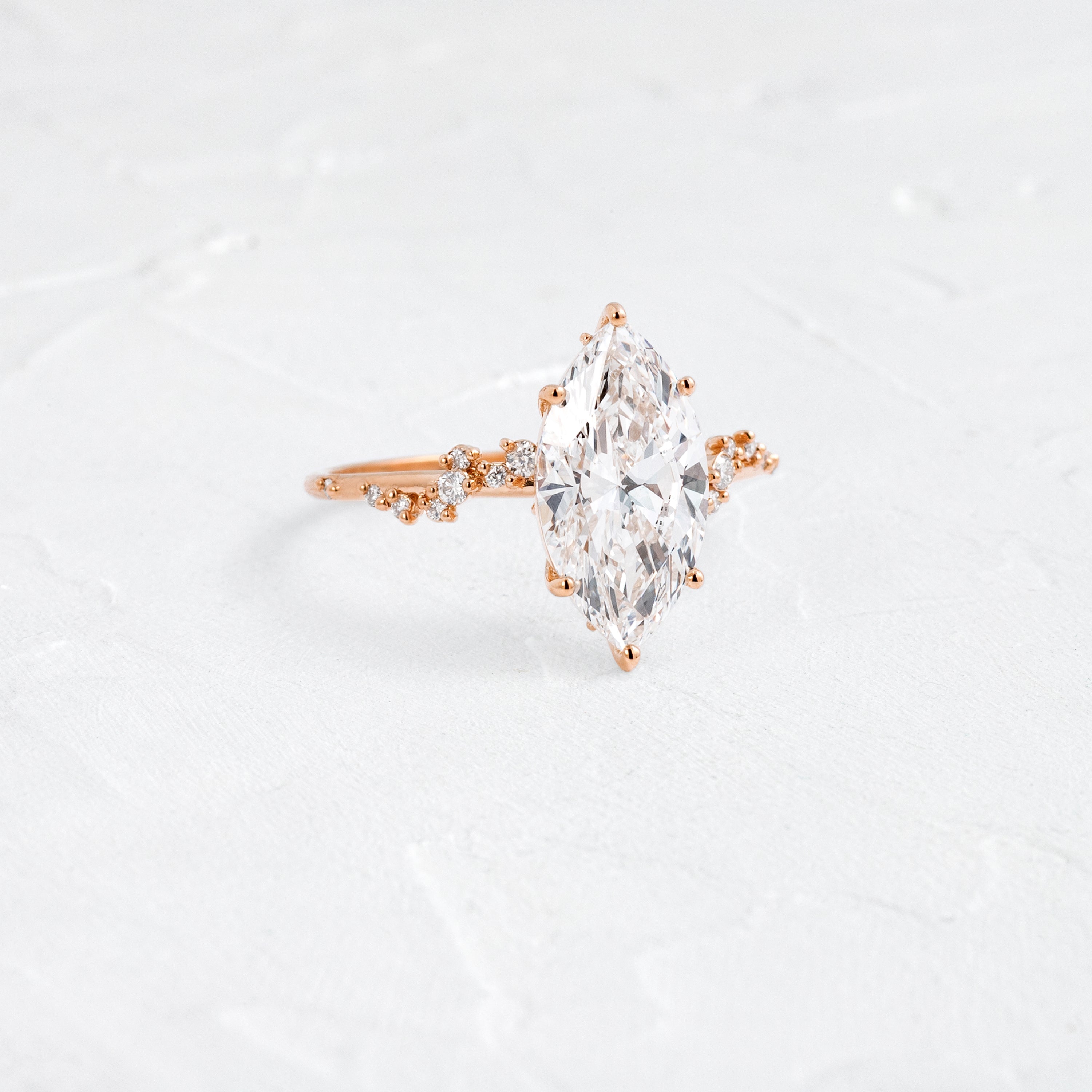 Solitaire-Oval Lab Grown Diamond Engagement Ring