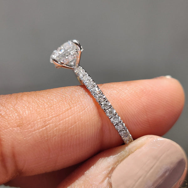 1.50 CT Round Hidden Halo & Pave Style Lab Grown Diamond Engagement Ring - 8copy 7f2f0e2d 690c 49fe b741 1420fdd780fd