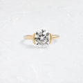 Solitaire-Oval Lab Grown Diamond Engagement Ring