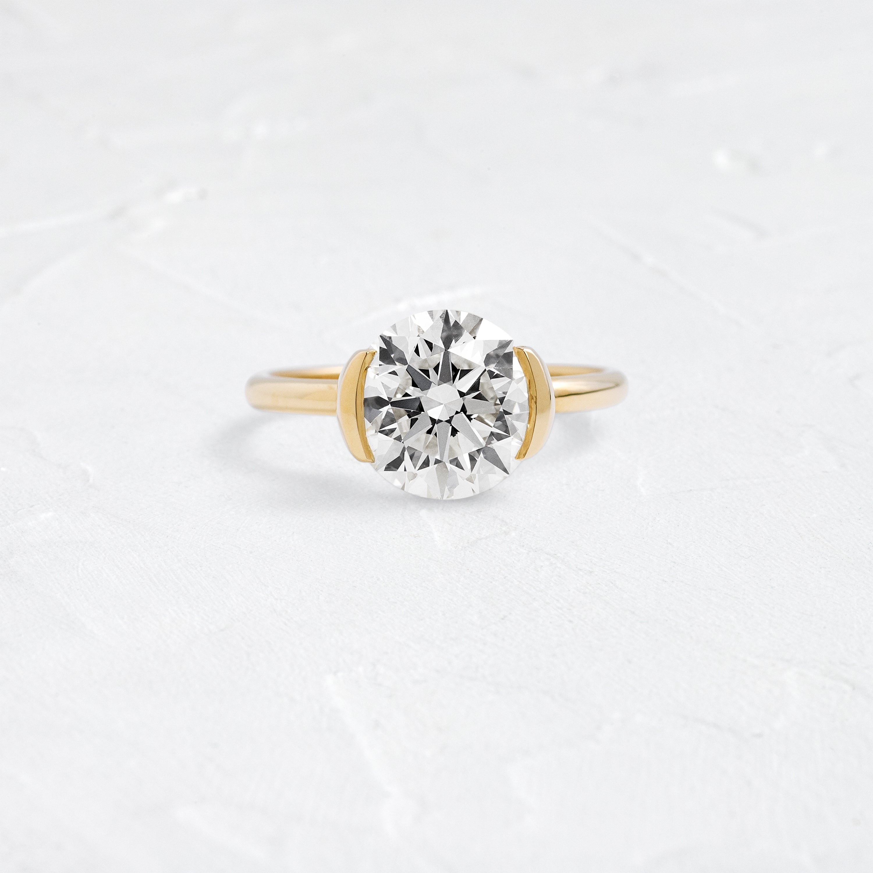Solitaire-Oval Lab Grown Diamond Engagement Ring