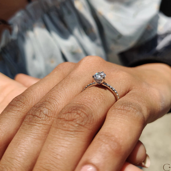 1.0 CT Pear Hidden Halo & Pave Style Lab Grown Diamond Engagement Ring - 9copy 2f9916db 2365 4dfd b114 73dcd4c7fd38