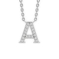 Pave Letter Pendant