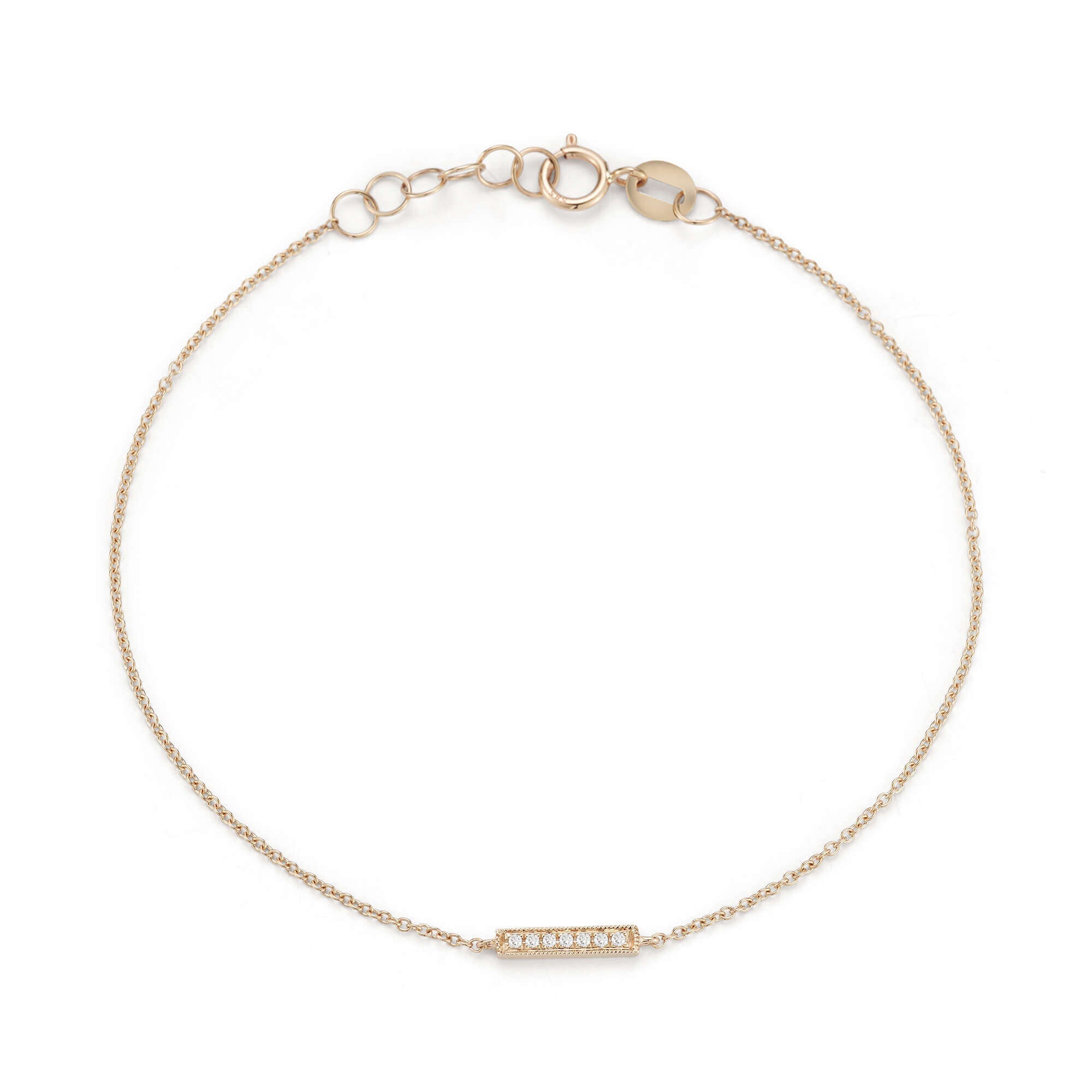 Solitaire Bezel-1.0 CT Oval Lab Grown Diamond Bracelets
