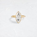 Solitaire-Oval Lab Grown Diamond Engagement Ring