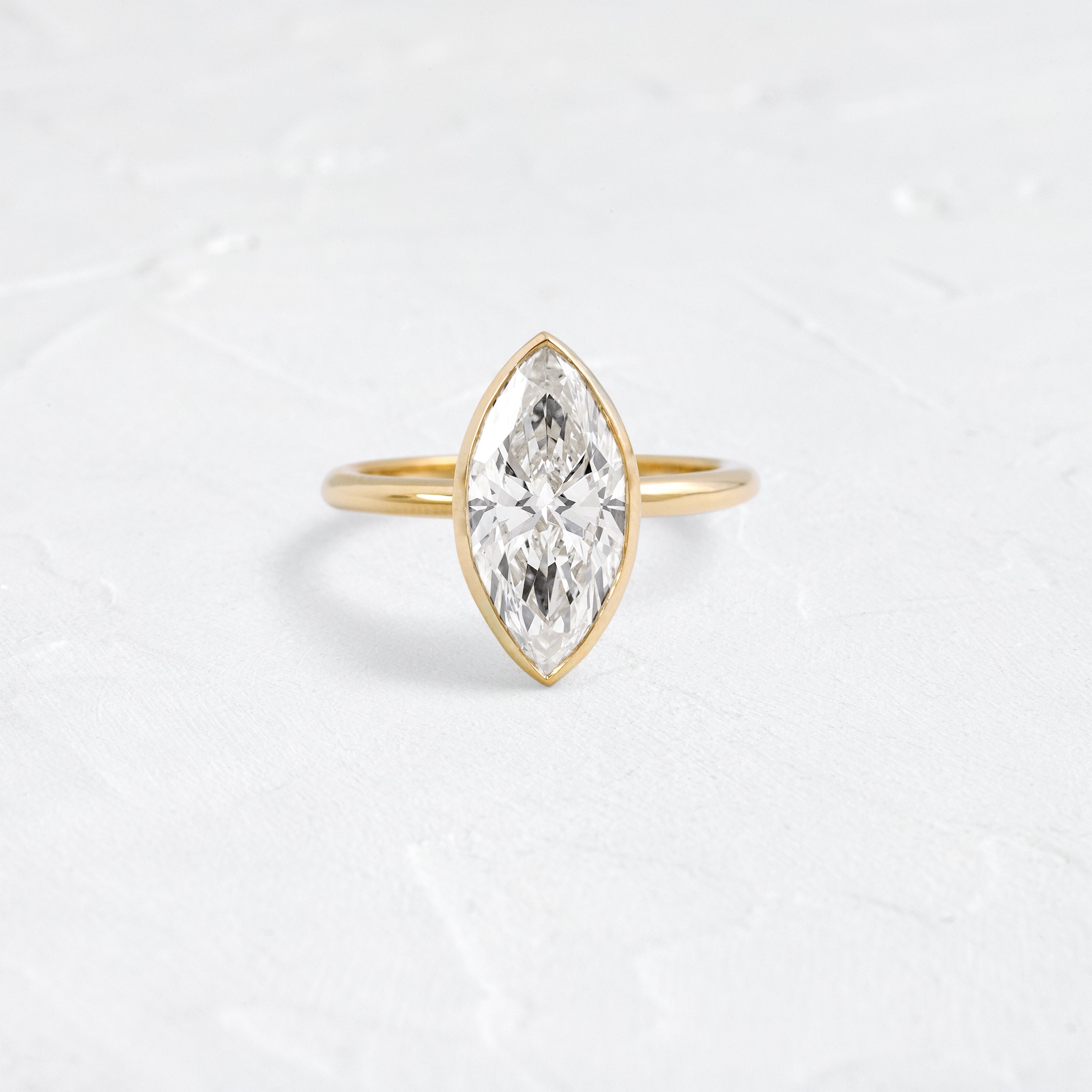 Solitaire-Oval Lab Grown Diamond Engagement Ring