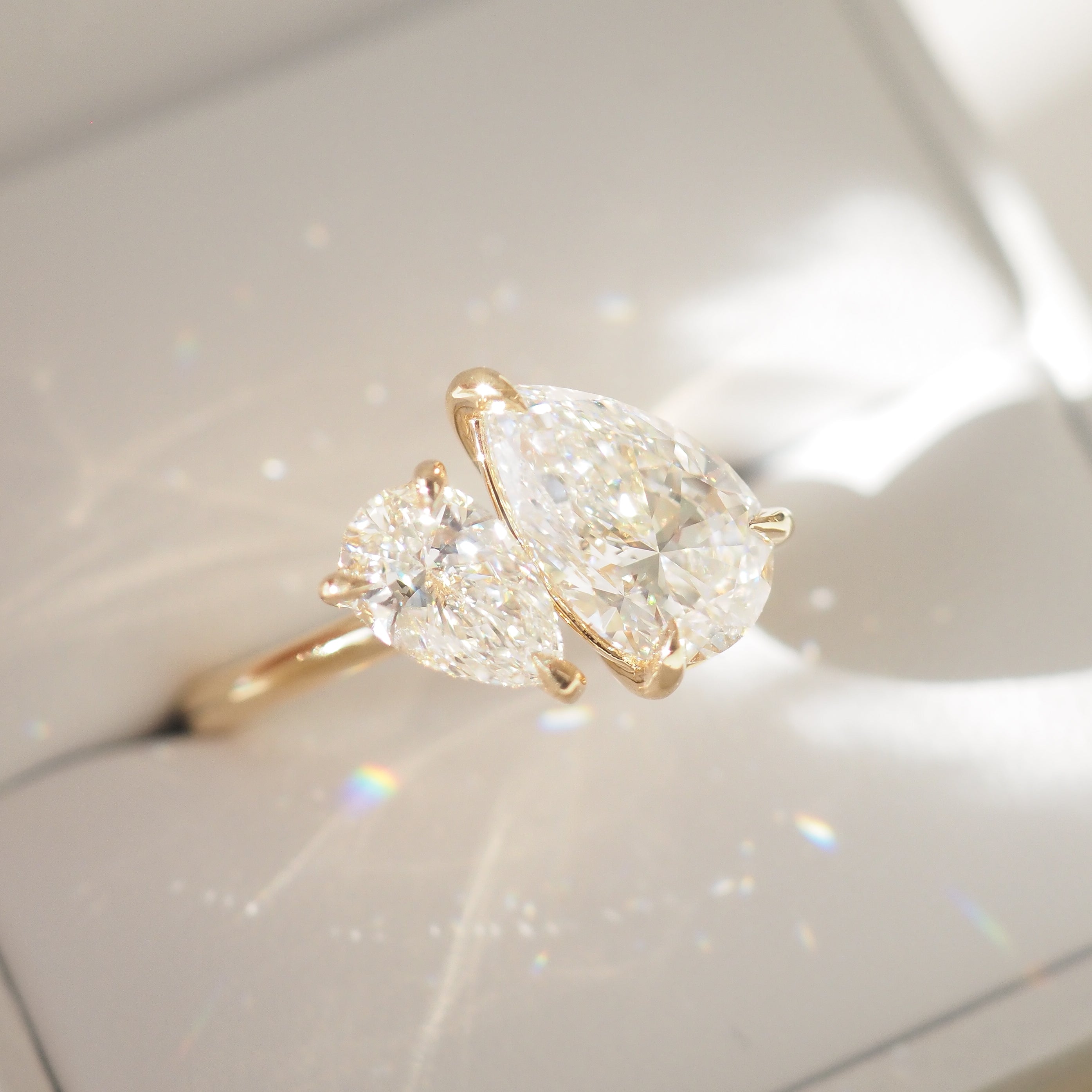 Solitaire-Oval Lab Grown Diamond Engagement Ring