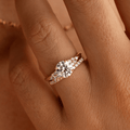 Solitaire-Oval Lab Grown Diamond Engagement Ring