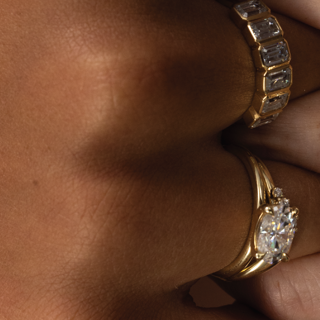 Solitaire-Oval Lab Grown Diamond Engagement Ring